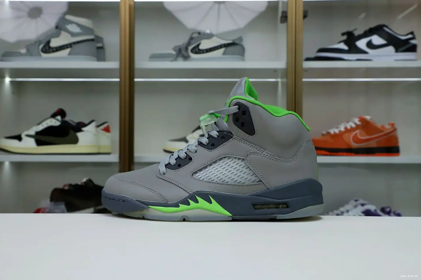 5 BEAN' 'GREEN JORDAN RETRO 2022 Kimikick AIR 0412